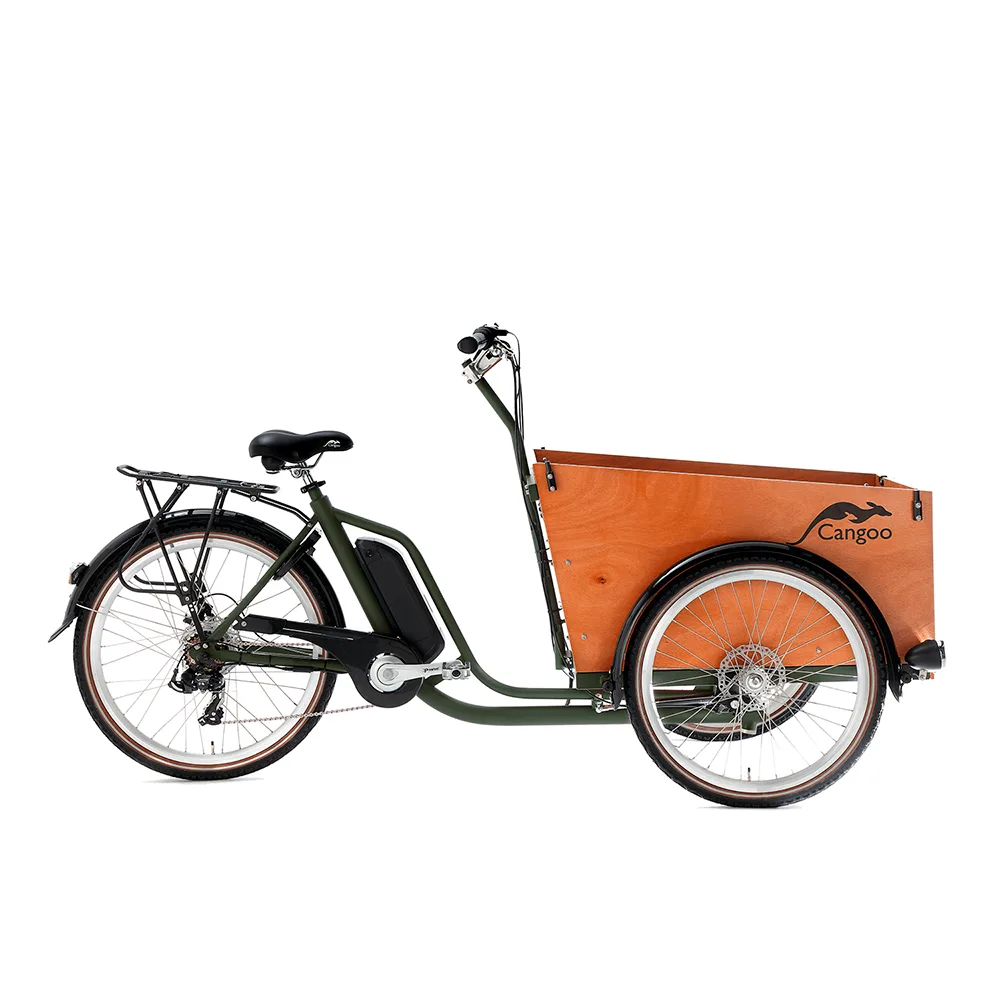 Cangoo Easy-E El-ladcykel med frontlåge — produktfoto via Shoppetur