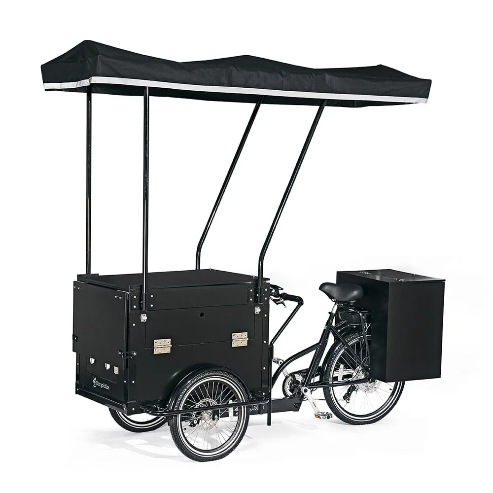Cargobike Café Electric — produktfoto via Ladcyklen.dk