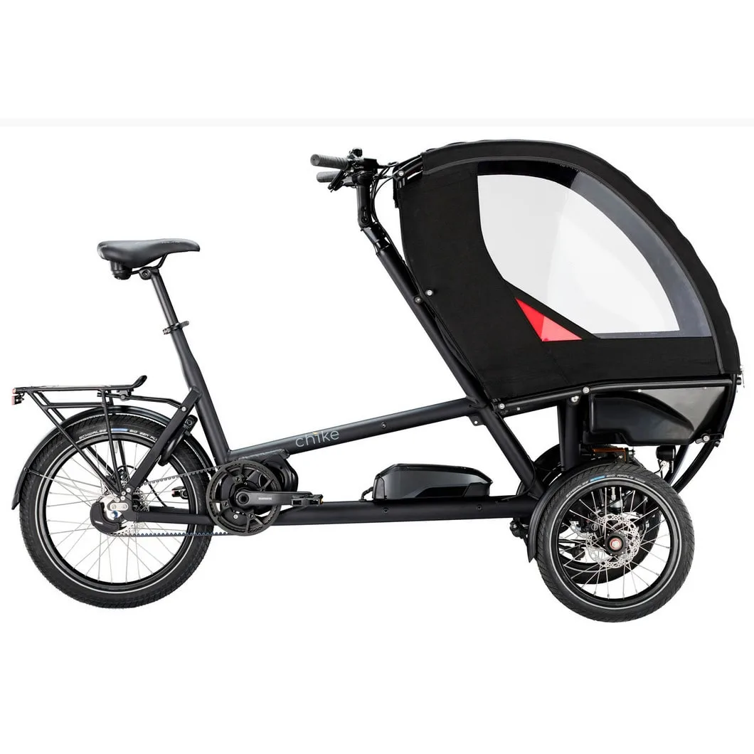 Chike e-kids, Nexus Di2 og Shimano Steps Centermotor — produktfoto via Ladcyklen.dk