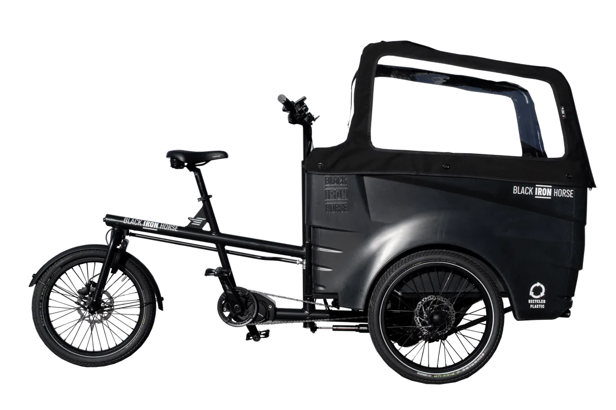 Black Iron Horse Polly 2-4-6 El-Ladcykel — produktfoto via Ladcyklen.dk