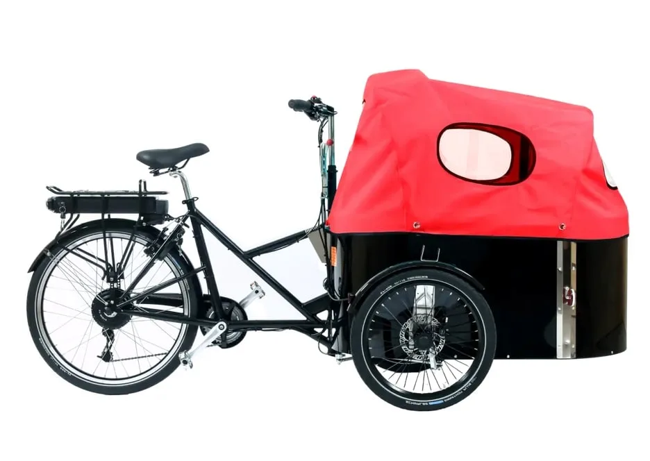 Nihola Family 4.0 El Ladcykel Til 4 Børn — produktfoto via Ladcyklen.dk