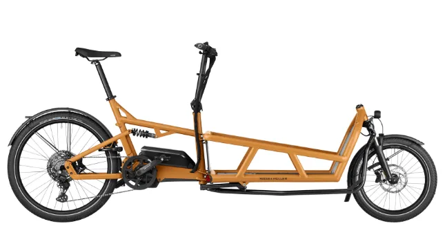 Riese & Müller Load4 75 Touring — produktfoto via Ladcyklen.dk