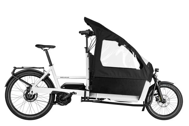 Riese & Müller Transporter2 65 Silent — produktfoto via Ladcyklen.dk