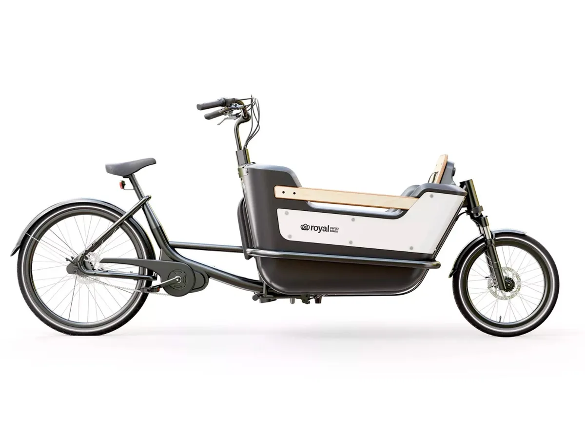 Royal Cargobike ThreeRunner — produktfoto via Ladcyklen.dk