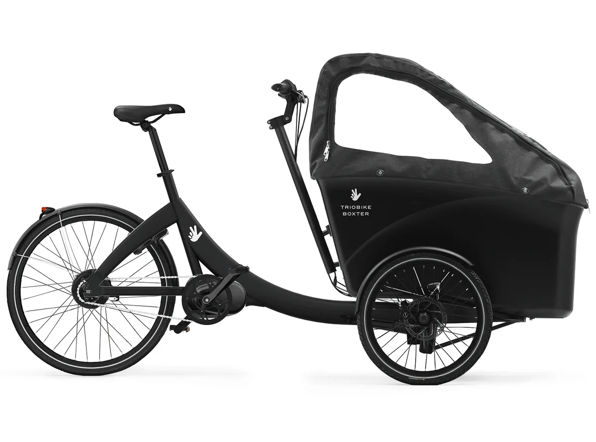 Triobike Boxter Air 3 — produktfoto via Ladcyklen.dk