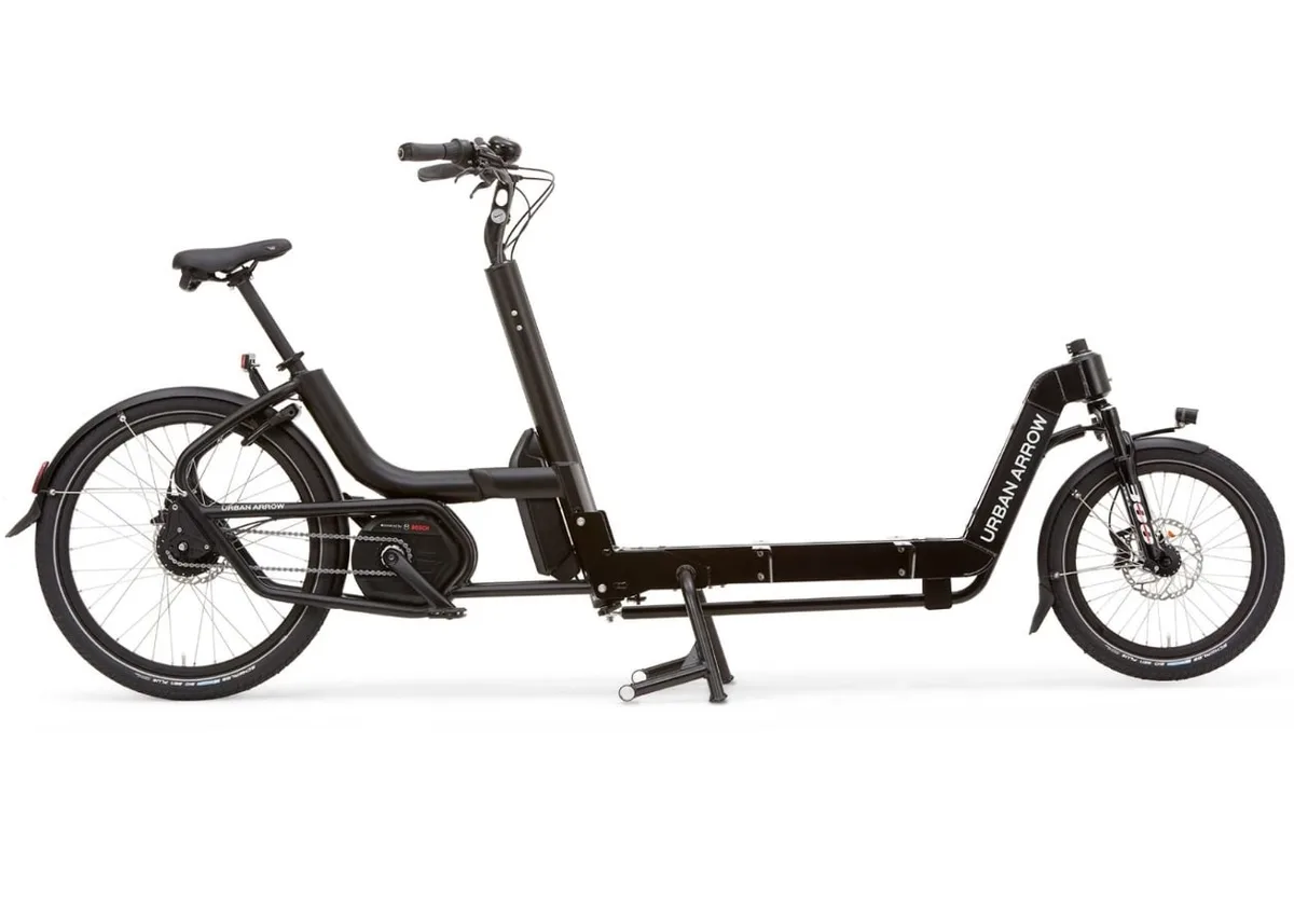 Urban Arrow Cargo L Flatbed Rohloff — produktfoto via Ladcyklen.dk