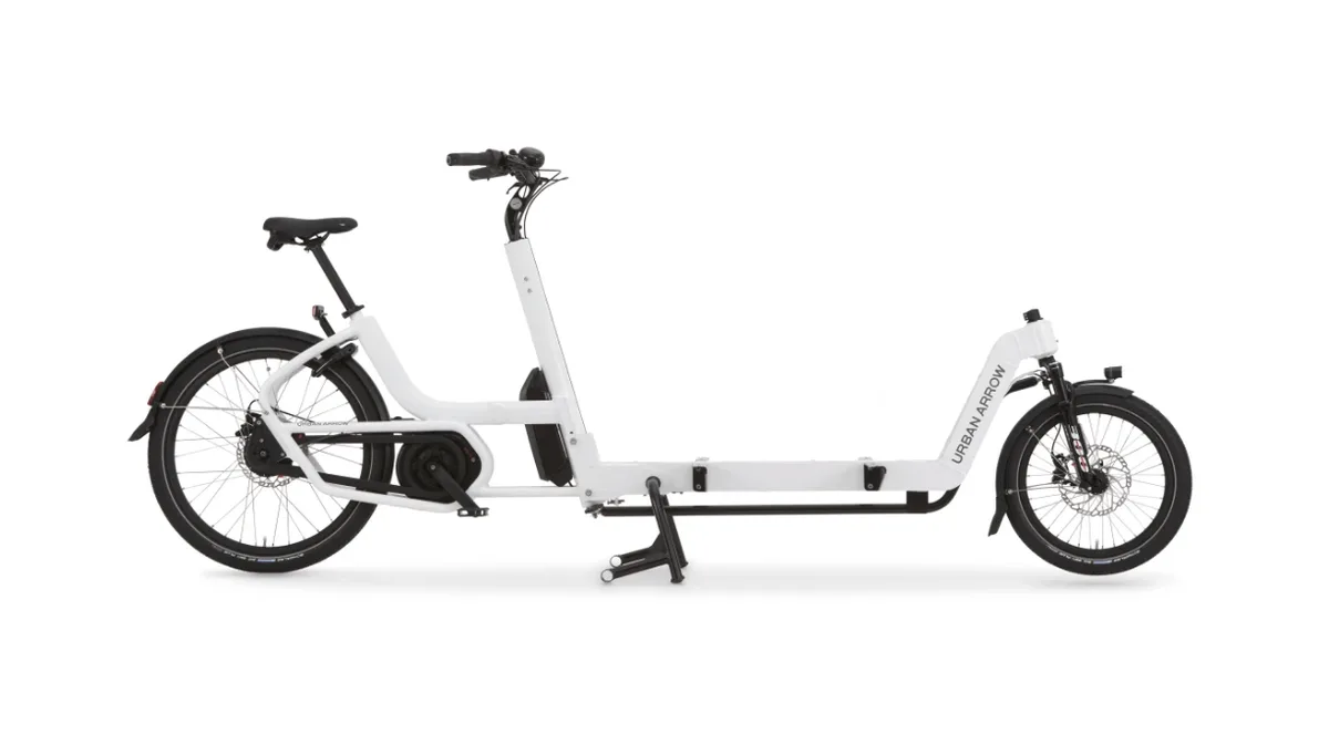 Urban Arrow Cargo XL Flatbed Rohloff — produktfoto via Ladcyklen.dk