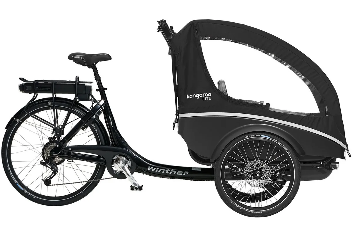 Winther Kangaroo Lite – Bafang Baghjulsmotor — produktfoto via Ladcyklen.dk